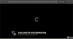 Desktop Screenshot of culchethosteopaths.co.uk